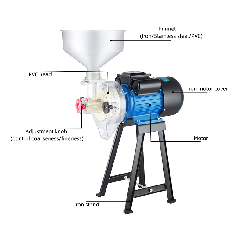 Máy nghiền hạt đầu nhựa PVC trong suốt