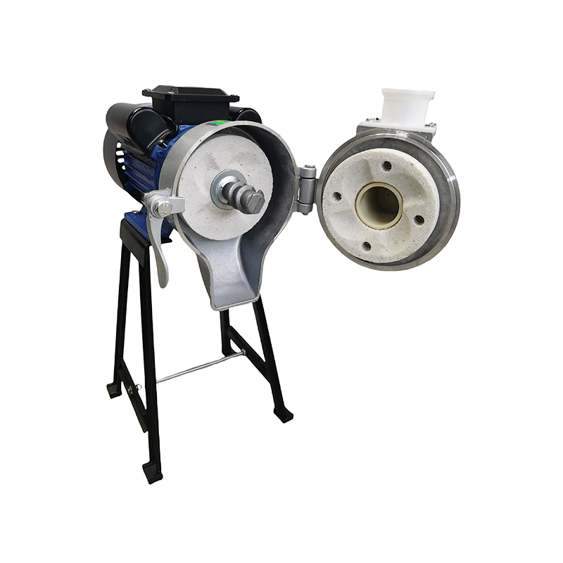 Máy nghiền hạt vỏ sắt có đầu hợp kim nhôm